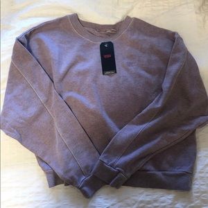 NWT lavender Levi’s crewneck (large)